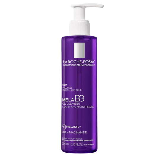 La_Roche-Posay_Mela_B3_Gel_Cleanser,_Formulated_With_Melasyl_+_Niacinamide_+_PHA,_Anti_Aging_Face_Wash_For_Discoloration,_Dark_Spots_&_Post_Acne_Marks,_Dark_Spot_Corrector,_Oil_Free_&_Soap_Free