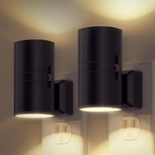 L_LOHAS_LED_Night_Light_Plug_in,_Modern_Night_Lights_Plug_into_Wall,_Dusk_to_Dawn_Sensor,_Soft_White/Daylight_White/Multicolor/Amber/Red/Blue/Purple,_0-100LM_Adjustable_Brightness,_Dimmable_Night_Lights_for_Hallway_Bedroom_Stairway