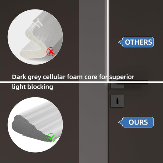 118”Wedge_Weather_Stripping_Door_Seal_Strip_for_Door_Frame,Self-Adhesive_Window_Insulation_for_Winter,Dark_Foam_Gap_Filler_for_Light_Noise_Blocker,Front_Exterior_Door_Side_Draft_Stopper,White