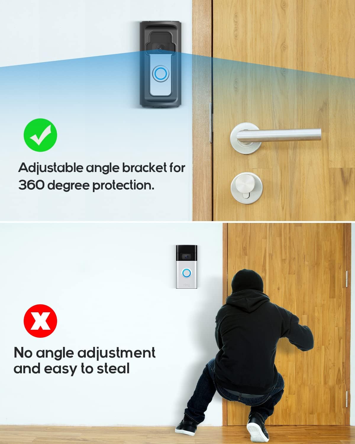 Anti-Theft_Video_Doorbell_Mount，Adjustable_360°_Degree_Doorbell_Angle_No-Drill_Mount_Compatible_with_Ring_Battery_Doorbell_/Plus/Pro_Video_Doorbell_Upgrade_Corner_Kit_for_Houses,Apartments