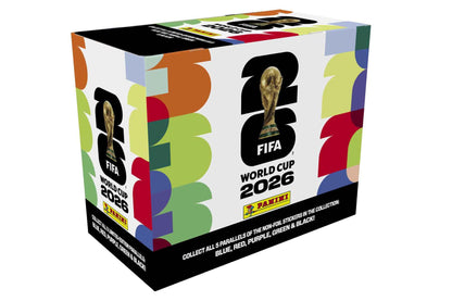 2026 Panini FIFA World Cup Sticker Box – 25 Sticker Packs – Official Tournament Collection