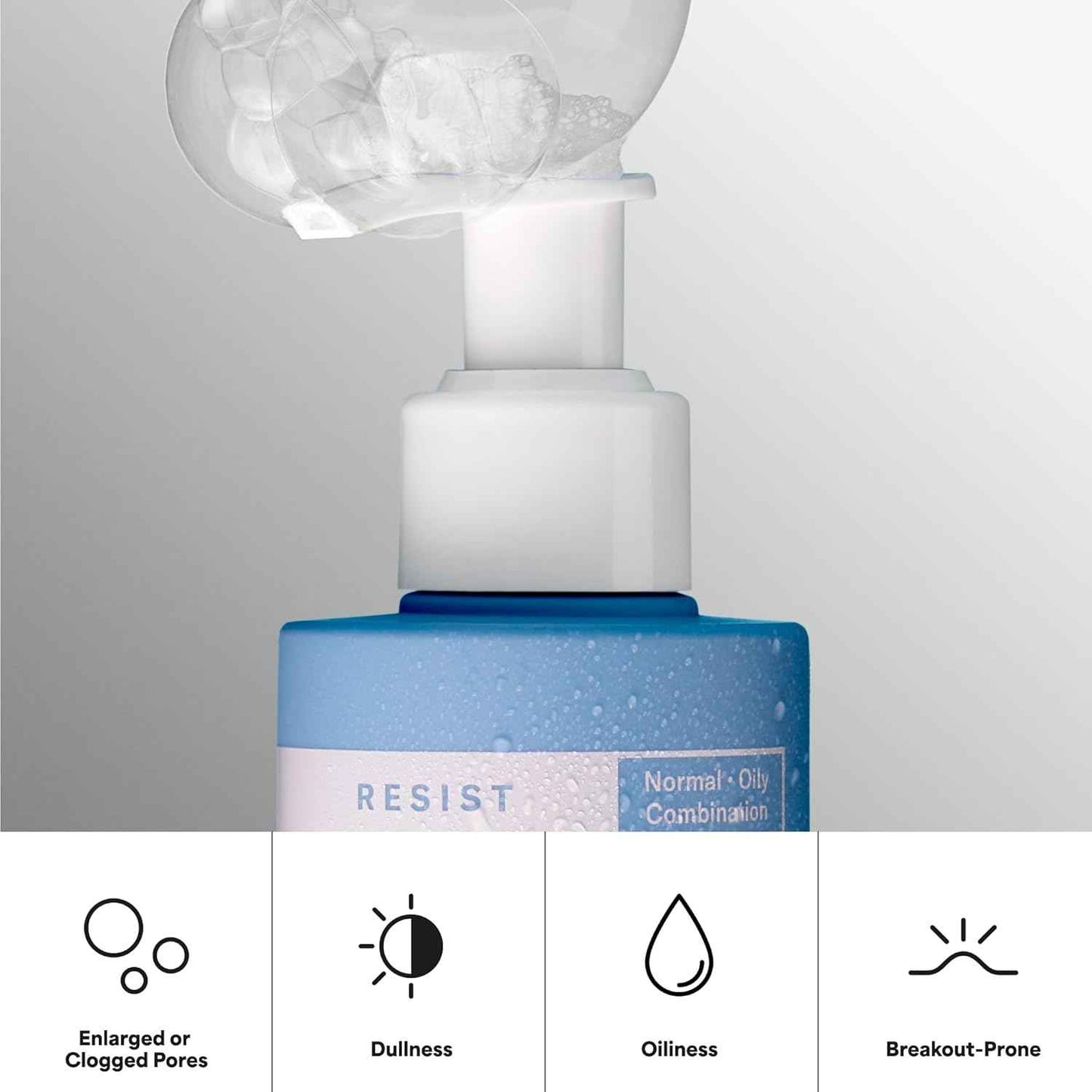 Paula's Choice RESIST Perfectly Balanced Foaming Facial Cleanser, Face Cleanser with Hyaluronic Acid & Aloe, Anti-Aging Face Wash, Large Pores & Oily Skin, Fragrance-Free