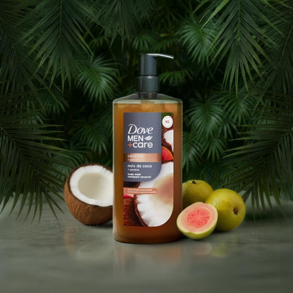 DOVE_MEN_Moisturizing_Body_Wash_|_#1_Dermatologist_Body_Wash_for_Men,_Sulfate_Free,_Paraben_Free,_&_Dye_Free_|_Coconut_+_Guava,_26oz