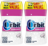 ORBIT Gum Bubblemint Sugar-Free Chewing Gum Bulk Pack, 120 ct Bottle, Bulk