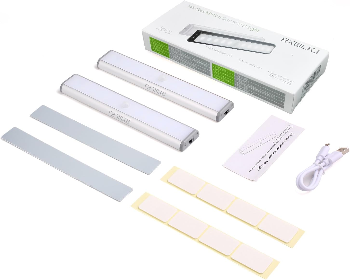 Stick-on_Anywhere_Portable_Little_Light_Wireless_LED_Under_Cabinet_Lights_10-LED_Motion_Sensor_Activated_Night_Light_Build_in_Rechargeable_Battery_Magnetic_Tap_Lights_for_Closet,_Cabinet
