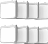 Solatec Plug-in Led Night Light with Auto Dusk to Dawn Sensor,Adjustable Brightness and Color, Warm White,Cool White Lights for Bathroom,Hallway,Bedroom, Kids Room, Kitchen, Stairway, 6 Pack