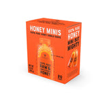 Nate's Honey Minis - Single-Serve 100% Pure, Raw & Unfiltered Honey – 0.49oz Packets, 20ct box