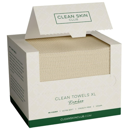 Clean_Skin_Club_Bamboo_Viscose_Clean_Towels®_XL_100%_USDA_Biobased_Face_Towel,_Disposable_Face_Towelette,_Makeup_Remover_Dry_Wipes,_Ultra_Soft,_50_Ct,_1_Pack