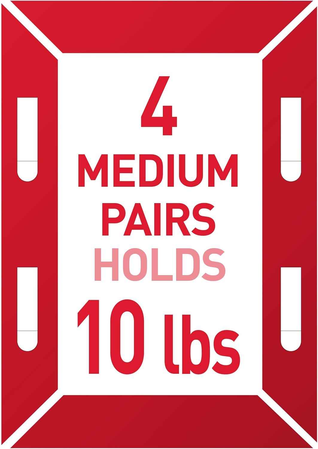 Command 15 lb & 10 lb Large and Medium Picture Hanging Strips, Damage-Free Hangers for Picture Frames, No Tools Required, Great for Home Room Wall Decor, White Adhesive