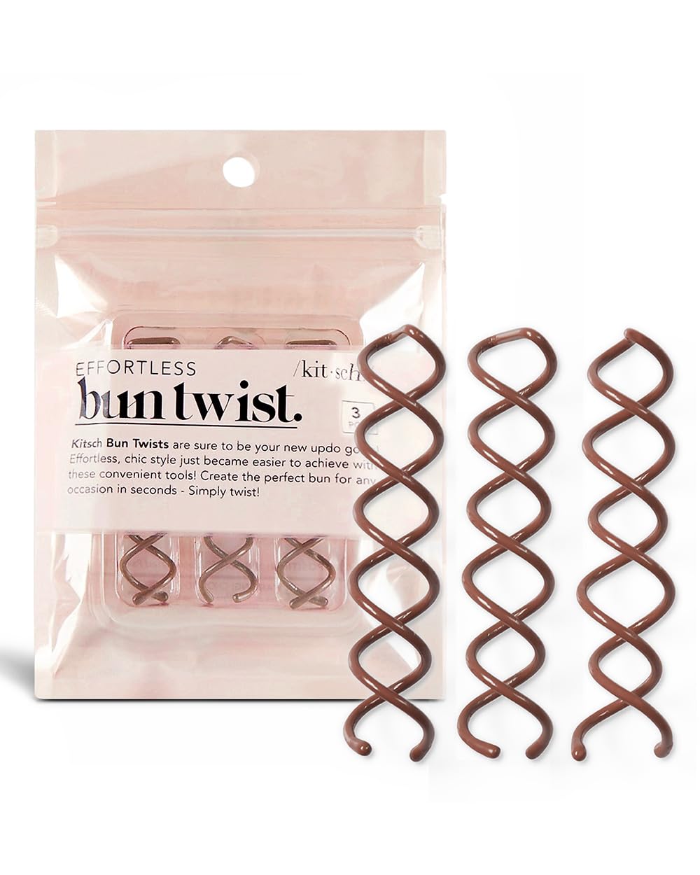 Kitsch_Spiral_Bobby_Pins_for_Girls_and_Women_-_Hair_Bun_Maker_|_Rounded_Tips,_Chip-Resistant_Bun_Twist_Spiral_Hair_Pins_|_Secure_Hold_All-Day_|_Ideal_Gifts_for_Women_-_3Pcs,_Brown
