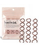 3 Count (Pack of 1) - Brown