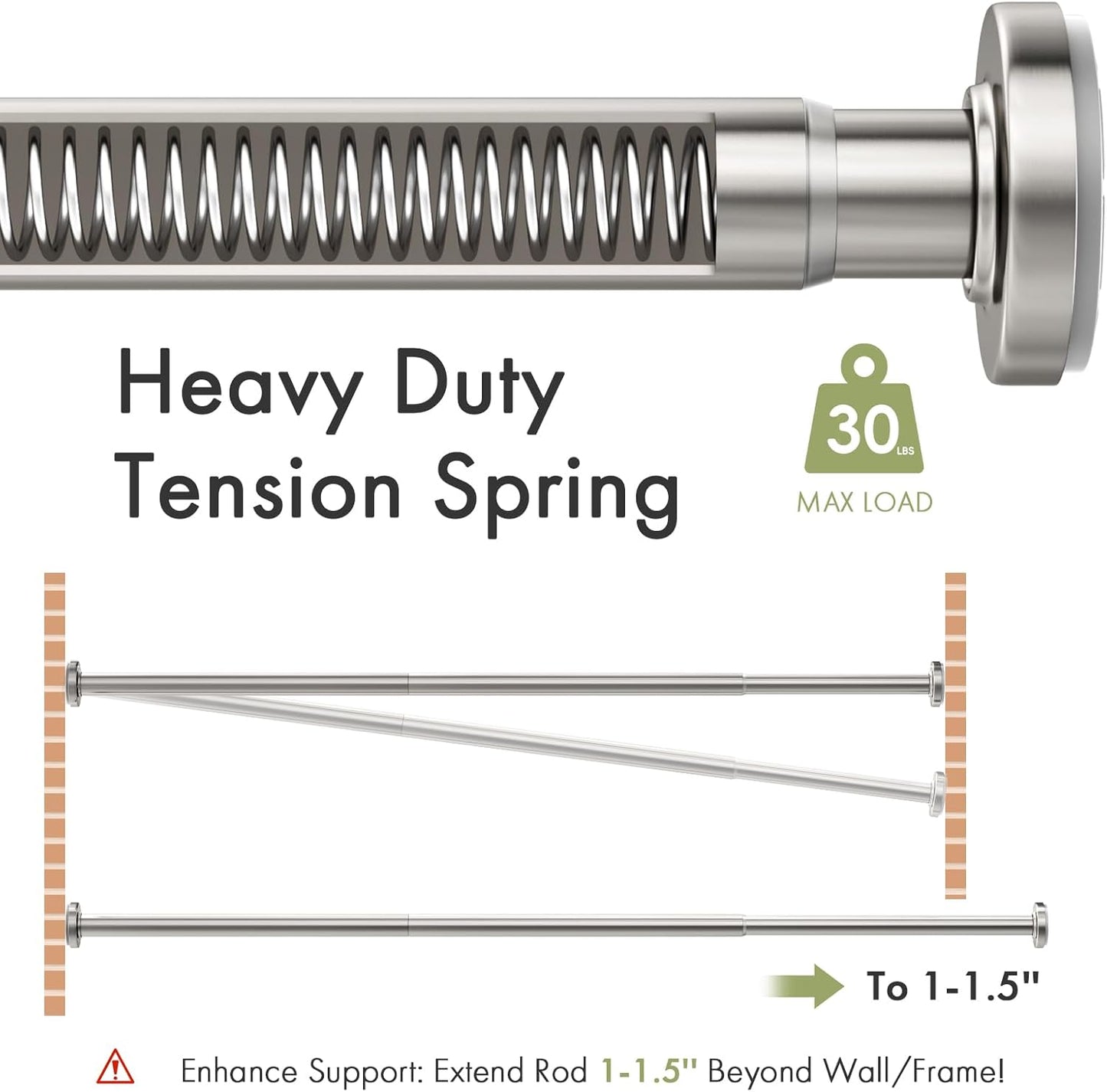 AmazerBath_Nickel_Spring_Tension_Shower_Curtain_Rod_31-75_Inches,_1_Inch_Diameter_Heavy_Duty_Tension_Rod_Rust_Proof_Bathroom_Curtain_Rod,_Adjustable_No_Drill_Easy_Segmented_Installation