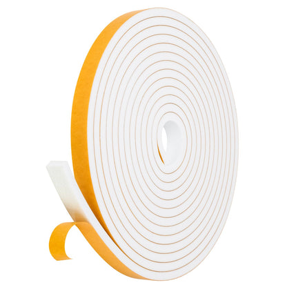 3/5 Inch X 1/4 Inch X 16Feet - White