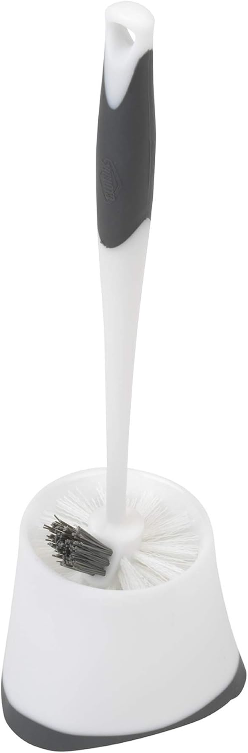 Clorox_Under-Rim_Toilet_Bowl_Brush_with_Corner_Storage_Caddy,_16_x_5_x_5.5_in