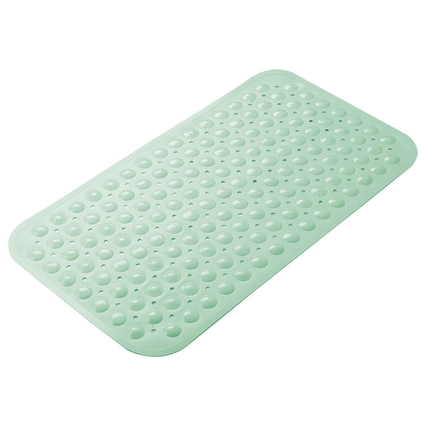 AmazerBath Bath Tub Mat, Medium Size 27.6 x 15 Inches Non-Slip Shower Mats with Suction Cups and Drain Holes, Bathroom Bathtub Mats Machine Washable