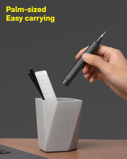 HOTO_24_in_1_Multi_Bit_Mini_Screwdriver_Set_Magnetic,_Manual_Precision_Screwdriver_Set,_EDC_Pen_Screwdriver_for_Eyeglasses,_Electronics,_Watches,_Phones,_Laptops,_Cameras,_Slate_Grey