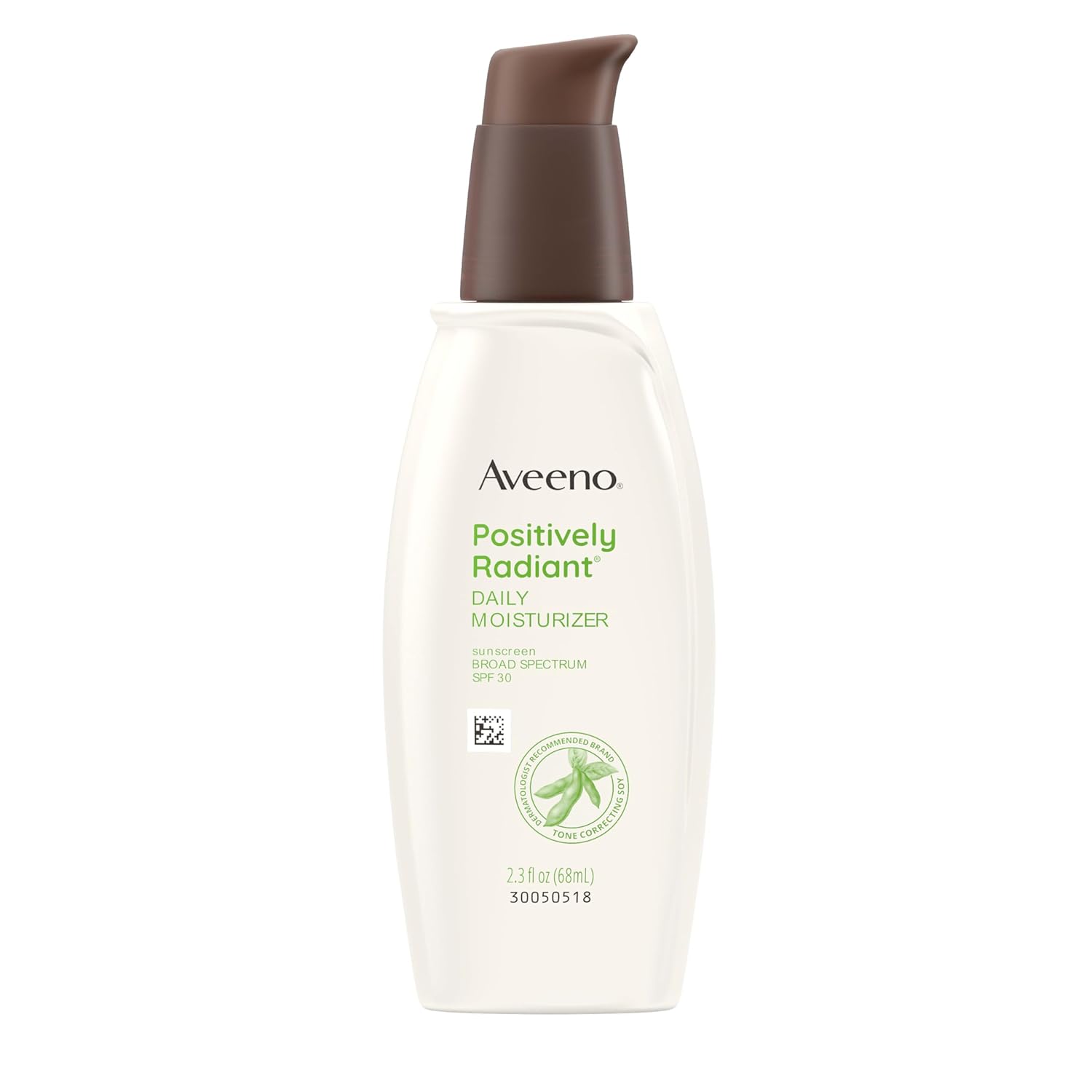 Aveeno_Positively_Radiant_Face_Moisturizer_with_SPF_30_Sunscreen,_Hydrating_Facial_Moisturizer_with_Soy_Extract_to_Visibly_Improve_Skin_Tone_and_Texture,_Hypoallergenic_Formula,_Oil-Free,_2.3_FL_OZ