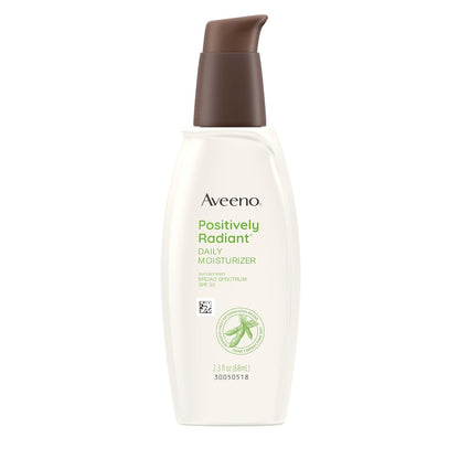 Aveeno_Positively_Radiant_Face_Moisturizer_with_SPF_30_Sunscreen,_Hydrating_Facial_Moisturizer_with_Soy_Extract_to_Visibly_Improve_Skin_Tone_and_Texture,_Hypoallergenic_Formula,_Oil-Free,_2.3_FL_OZ