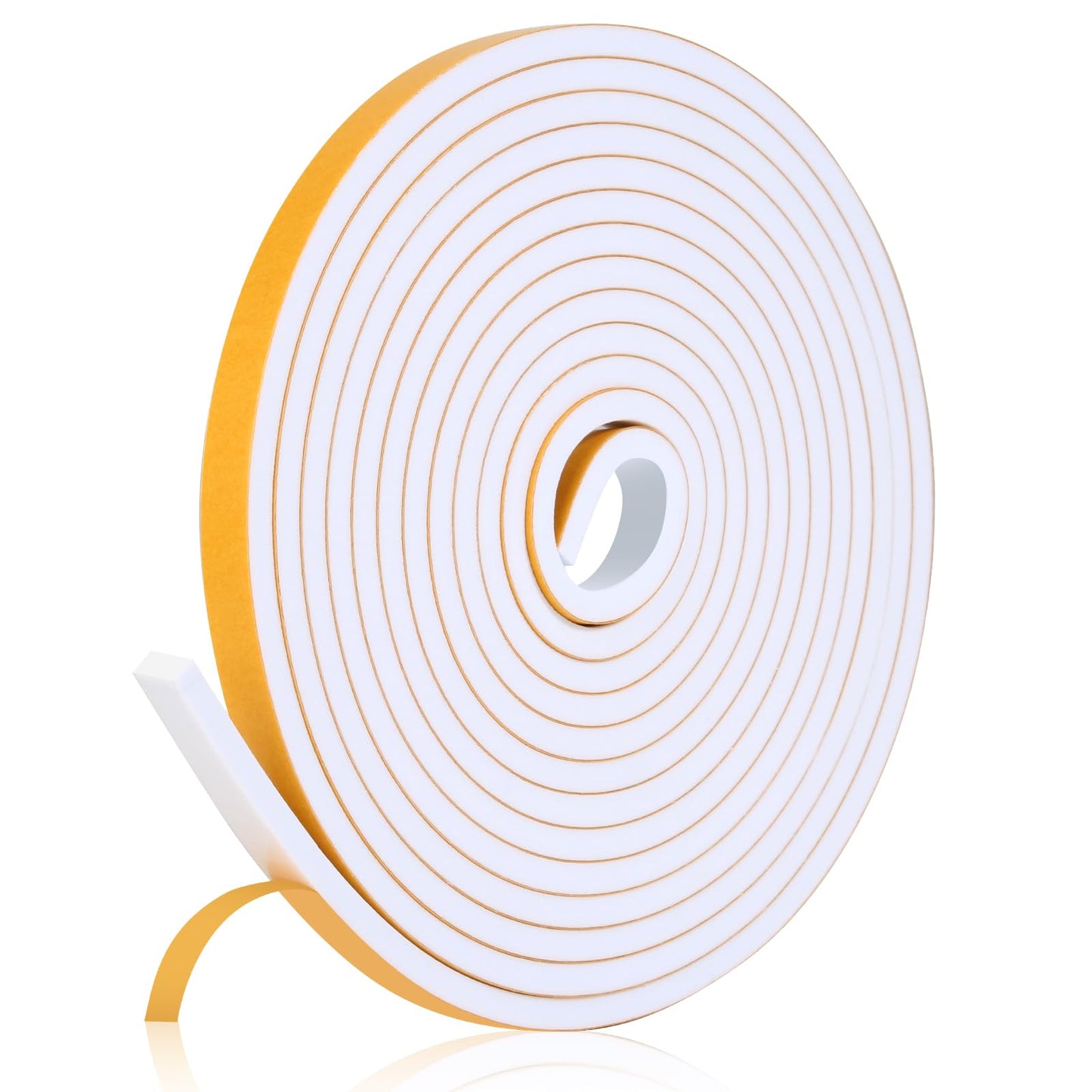 1/2 Inch X 1/4 Inch X 16Feet - White