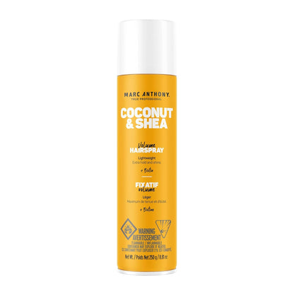 Marc_Anthony_Volumizing_Hair_Spray_for_Volume_&_Shine,_Coconut_&_Shea_-_Long_Lasting_Anti-Humidity_Flexible_Hold_Hairspray_With_No_Flaking,_Stiffness_or_Residue_-_Hair_Styling_Fights_&_Reduces_Frizz