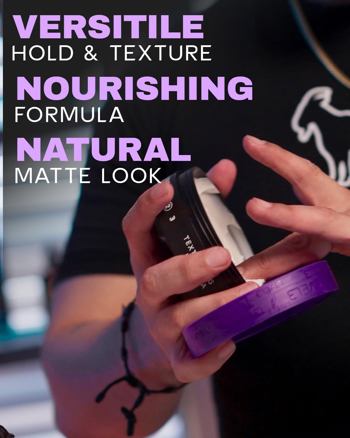 L3_-_Level_3_Paste_-_Long-Lasting_Hold_-_Improves_Strength_and_Volume_of_Hair_-_Protects_Against_Hair_Damage_-_Level_Three_Men_Styling_Product_(150_ML,_Paste)