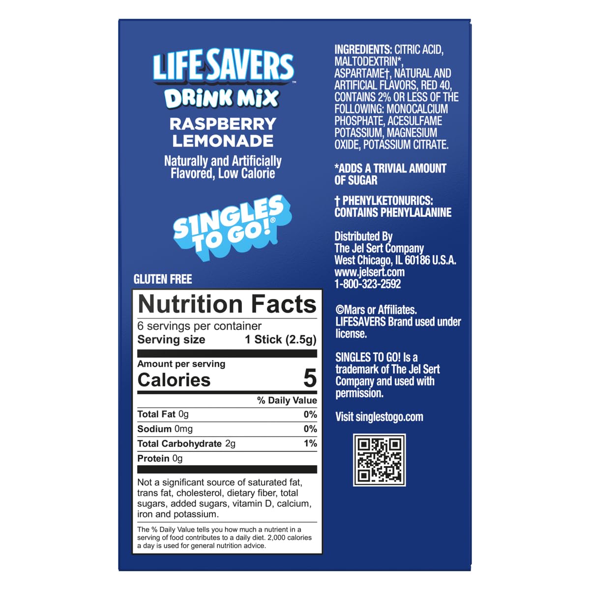 Life_Savers_Raspberry_Lemonade_Drink_Mix_-_Pack_of_3-6_Sticks_Per_Box_-_18_Total_Servings_-_2_Flavors_in_1_-_Powdered_Drink_Mix