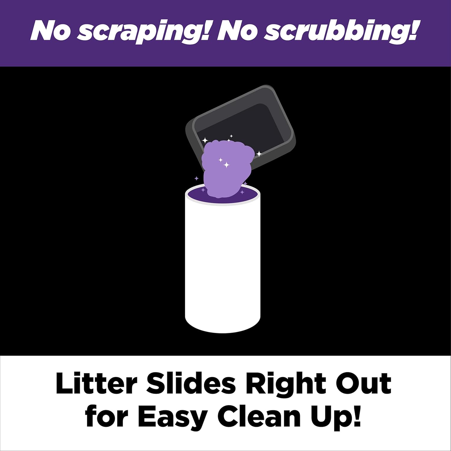 ARM_&_HAMMER_Clump_&_Seal_SLIDE_Platinum_Multi-Cat_Clumping_Cat_Litter,_Easy_Clean_Technology_with_No_Scrubbing,_14-Day_Odor_Control,_18_lbs