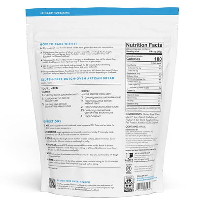 King_Arthur_Gluten_Free_Bread_Flour:_1:1_Replacement_for_Yeasted_Recipes_-_2_lbs_of_Premium_GF_Flour_for_Artisan_Boules,_Bagels,_Cinnamon_Rolls_&_Burger_Buns_-_Sorghum_&_Xanthan_Gum