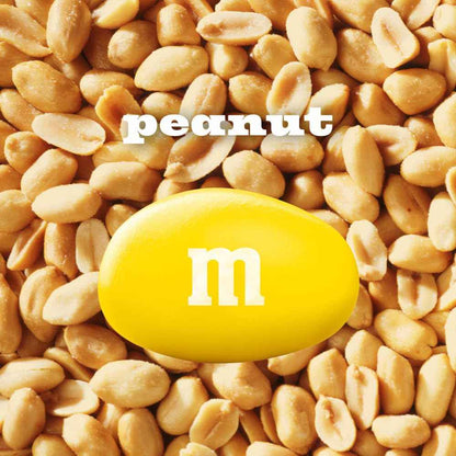 M&M'S Peanut Milk Chocolate Candy Bulk Pack, Party Size, 38 oz Bag, Easter Basket Stuffers