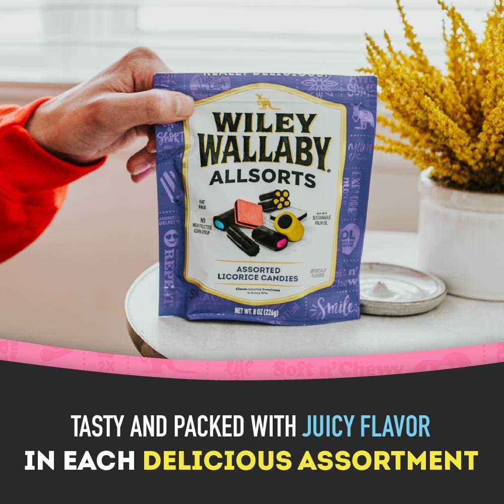 Wiley_Wallaby_8_Ounce_Allsorts_Gourmet_Australian_Style_Soft_&_Chewy_Assorted_Licorice_Candy_(1_Pack)