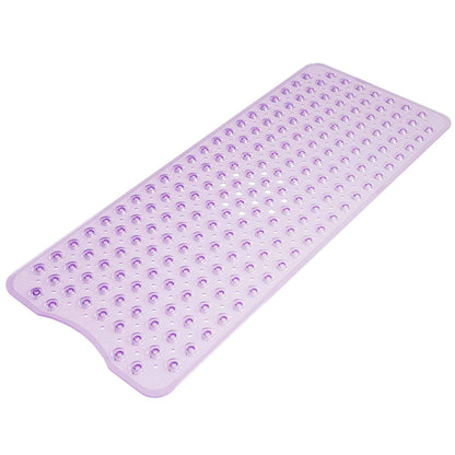 AmazerBath Shower Mat Non Slip 40 x 16 Inches, Bathtub Mat Shower Stall Mats with Suction Cups and Drain Holes, Non Slip Bath Mat for Tub for Elderly & Kids