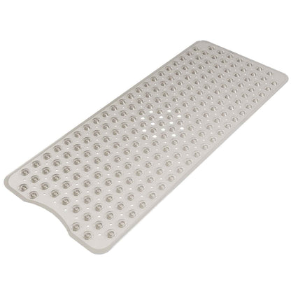 AmazerBath Shower Mat Non Slip 40 x 16 Inches, Bathtub Mat Shower Stall Mats with Suction Cups and Drain Holes, Non Slip Bath Mat for Tub for Elderly & Kids