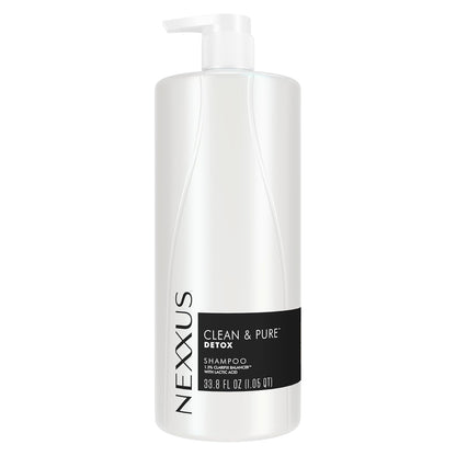 Nexxus_Clean_&_Pure_Shampoo_Detox_for_Professional-Level_Silicon,_Sulfate_&_Paraben_Free_Hair_Care_Powered_by_CLARIFIX_BALANCER_Technology_with_Lactic_Acid_33.8_oz