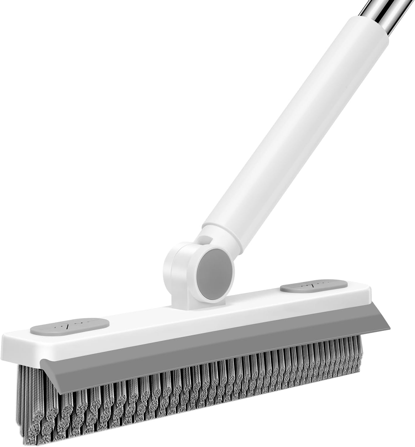 SetSail_Grout_Cleaner_Brush_with_Long_Handle,_V-Shaped_Floor_Scrub_Brush_Swivel_Grout_Brush_Stiff_Bristle_Floor_Grout_Scrubber_for_Bathroom,_Tile_Line,_Crevice,_Kitchen,_Wall,_Deck,_Garage,_White_Grey