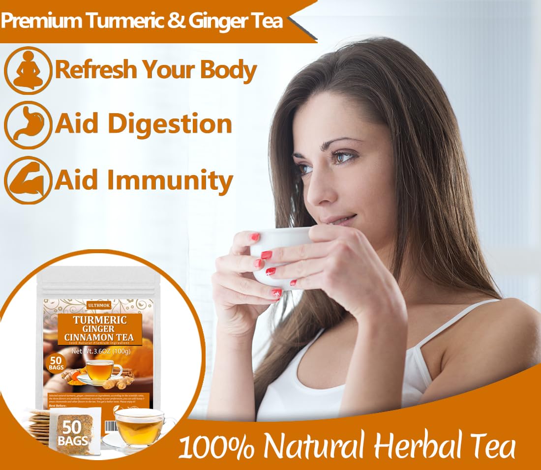 50_Premium_Turmeric,_Ginger,_Cinnamon_Blend_Tea_Bags,_100%_Natural_&_No_Additives_&_Caffeine_Free.