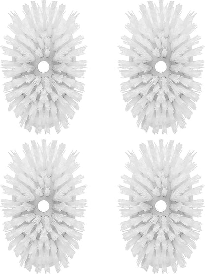 MR.SIGA Soap Dispensing Dish Brush Refills, 4 Pack