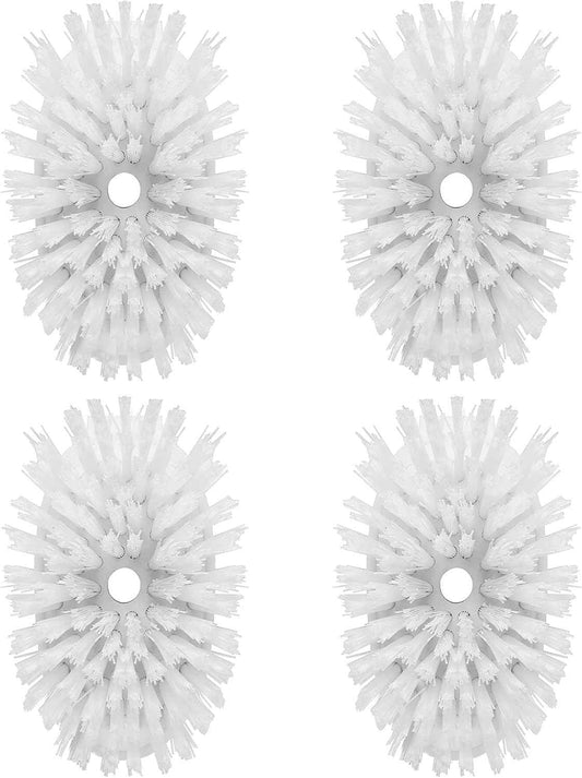 MR.SIGA Soap Dispensing Dish Brush Refills, 4 Pack