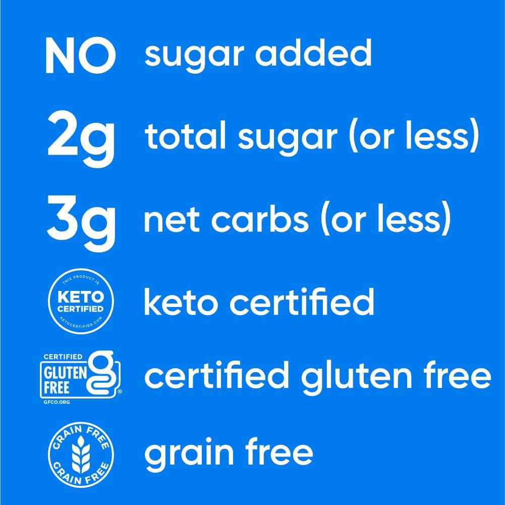 NuTrail Nut Granola Cereal, Variety Pack, No Sugar Added, Keto, Low Carb, Gluten Free, Grain Free, Healthy Breakfast 8 oz.