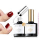 0.33 Fl Oz (Pack of 2) - 2Pcs 10ml Clear Peel Off Base and Top Coat Set