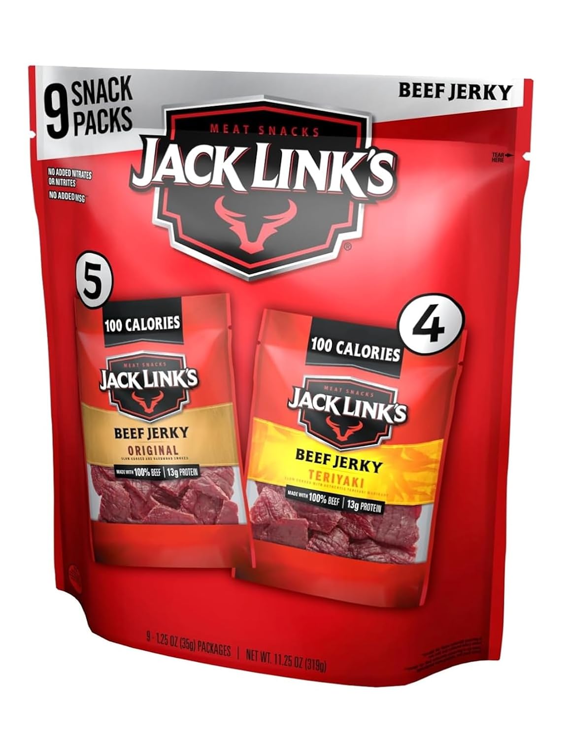 Jack_Link's_Beef_Jerky_Variety_Pack_-_Original_and_Teriyaki_-_(9_Pack)_1.25_oz_Bag_-_Ready_to_Eat_Protein_Snacks_-_13g_Protein_per_Serving_-_Made_with_100%_Real_Beef