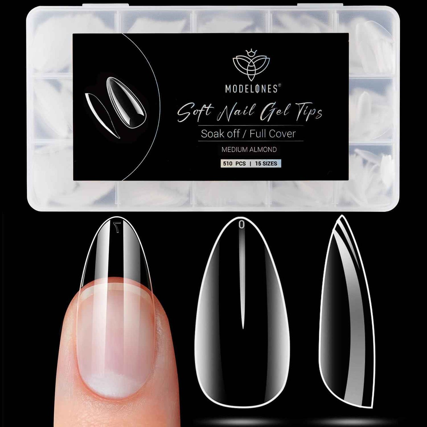 modelones Gel Top Coat, 15 ml 2026 Upgrade Super Shiny Base and Top Coat Set, Soak Off Nail Lamp Acid Free No Wipe Clear Base Top Gel Nail Polish