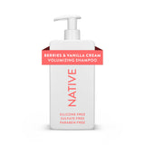 Native Volumizing Shampoo Berries & Vanilla Cream 16.5 fl Oz.