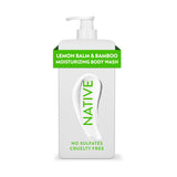 Native Moisturizing Body Wash Contains Naturally Derived Ingredients | For Women & Men, Sulfate, Dye, & Paraben Free Leaving Skin Soft and Hydrated