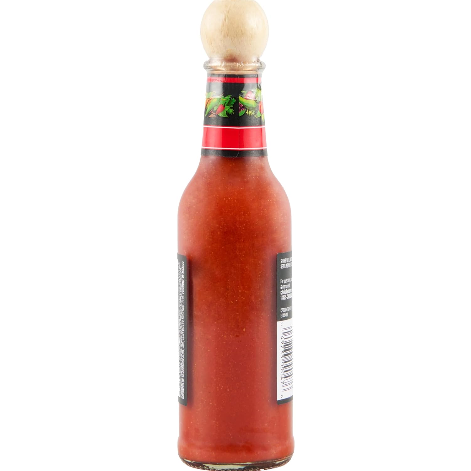 Cholula_Hot_Sauce,_Extra_Hot,_Product_of_Mexico,_Blend_of_Arbol_&_Piquin_Peppers_for_Bringing_Extra_Hot_Heat_to_Tacos,_Eggs,_Pizza_and_More,_5_fl_oz