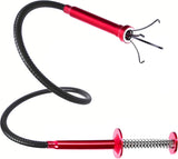 Drain Snake, Drain Clog Remover - Gutter Cleaning Tools Drain Cleaner for Toilet Sewer Shower Kitchen Bathroom Tub Clogged Drains Opener Cleaning Tool, Flexible Grabber Claw Pick Up Reacher (79 inch)