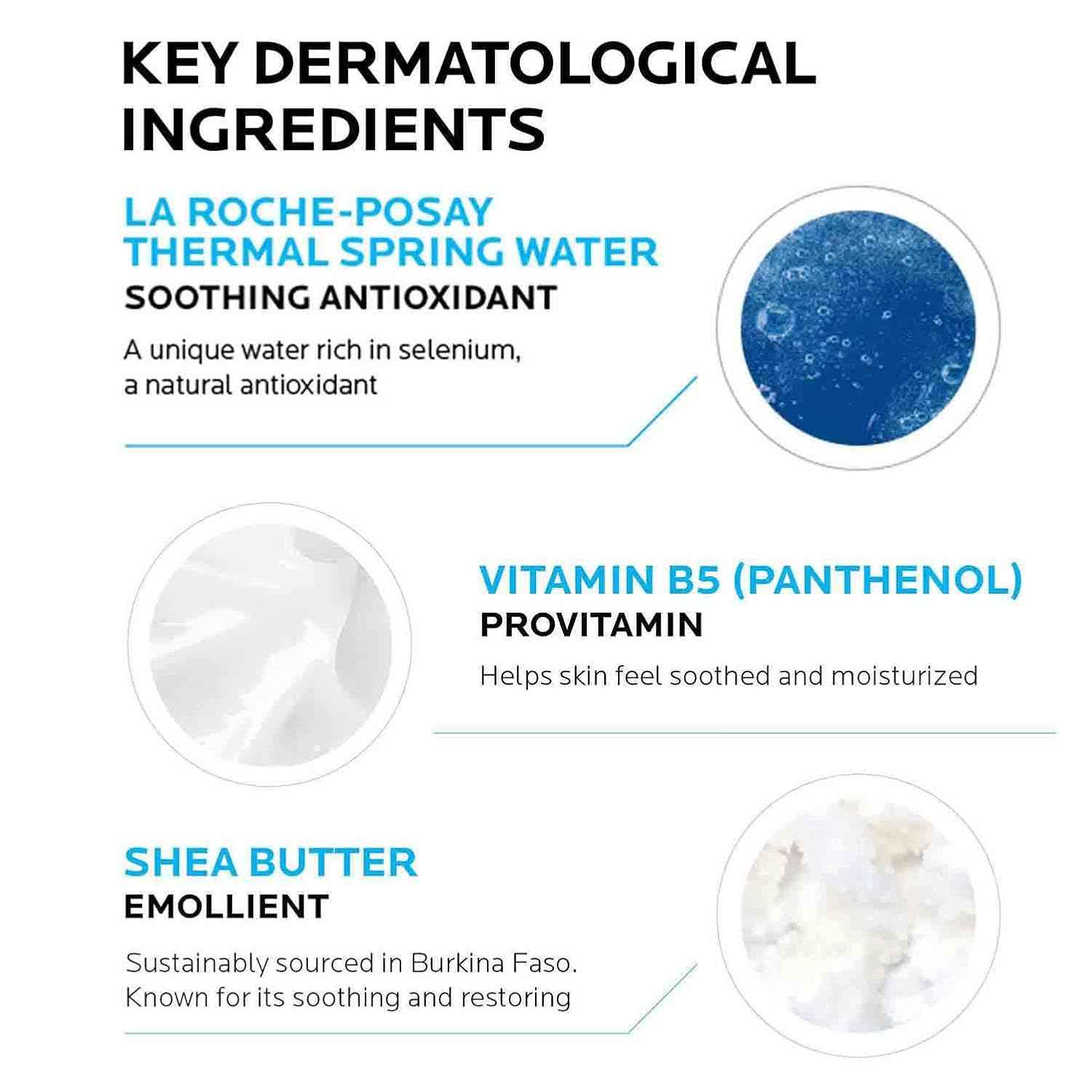 La Roche-Posay Cicaplast Lip Balm B5, Hydrating Balm with Shea Butter, Lip Treatment for Dry Cracked Lips, Moisturizing and Repairing Balm, Fragrance Free