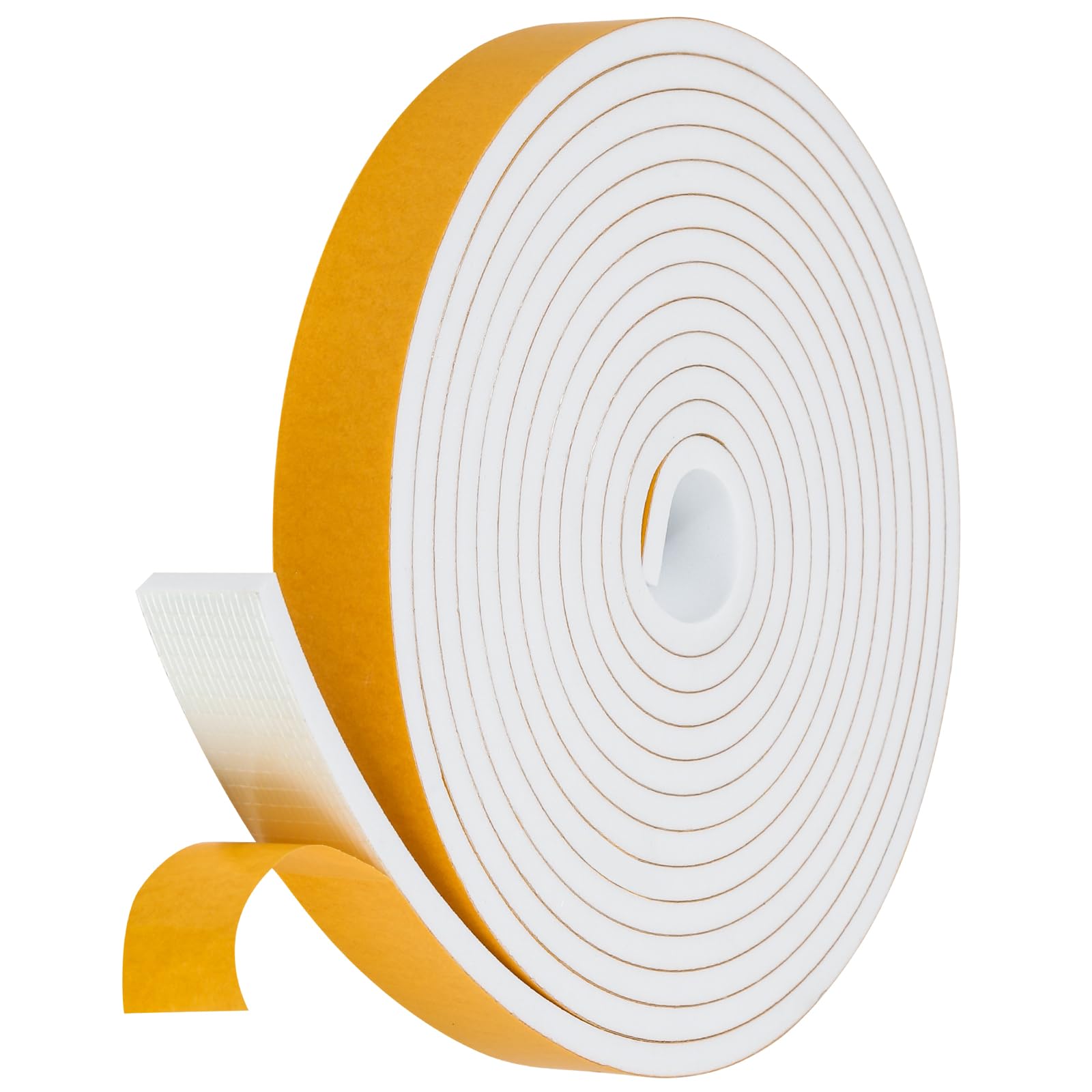 1 Inch X 1/4 Inch X 16Feet - White