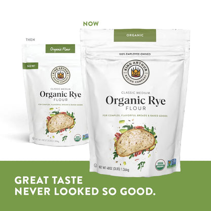King_Arthur_Baking_Organic_Medium_Rye_Flour_-_3_lbs_for_Complex_Flavorful_Breads_&_Baked_Goods_-_100%_US_Grown_&_Milled_-_Non-GMO_Project_Verified_-_Robust_Flavor_for_Rye_Bread,_Cookies_&_More