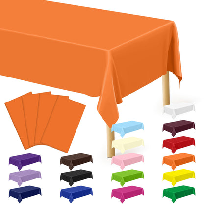 Orange - 4pcs 54x108 in