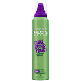 Garnier Fructis Curl Construct Creation Mousse, Curl Activator Provides Frizz Control, Long-Lasting Hold, and No Weigh-Down for Curly, Wavy, and Coily Hair